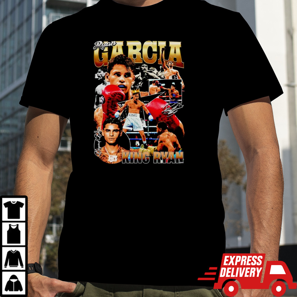 Ryan Garcia King Ryan Boxing Boxer Fighter shirt