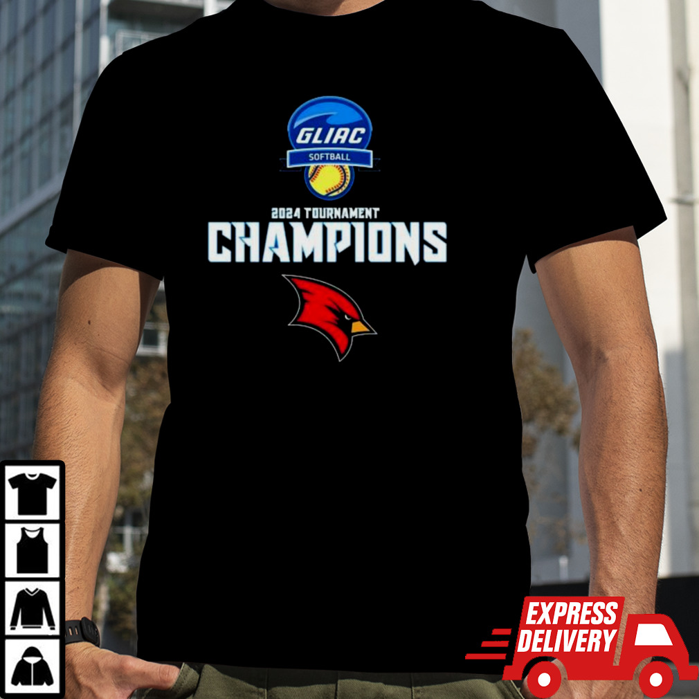 Saginaw Valley State Cardinals Softball 2024 Tournament Champions shirt