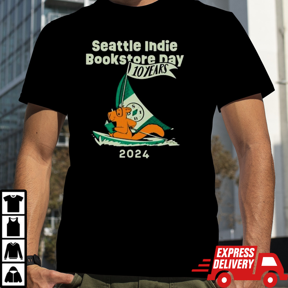 Seattle Indie Bookstore Day 2024 T-shirt