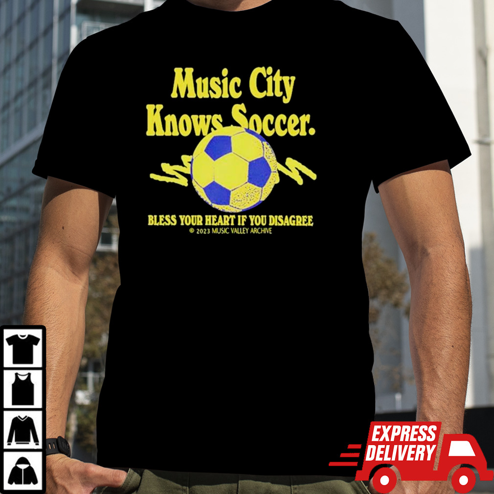 Soccer bless your heart if you disagree shirt