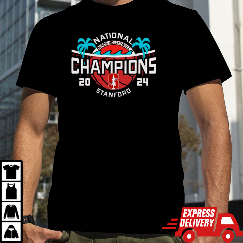 Stanford Cardinal 2024 NCAA Beach Volleyball National Champions shirt