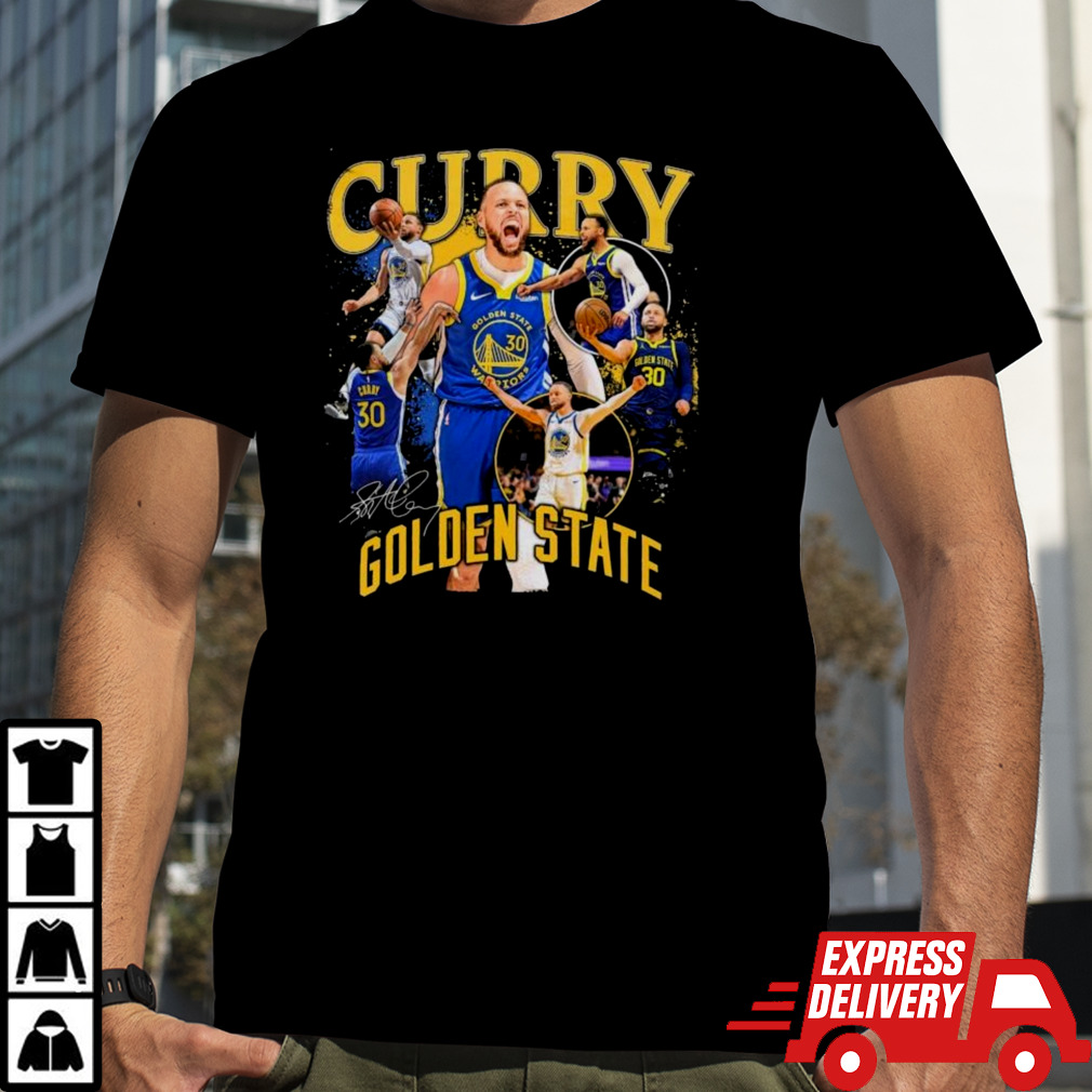 Stephen Curry Golden State Warriors Player Crossroads Vintage T-Shirt