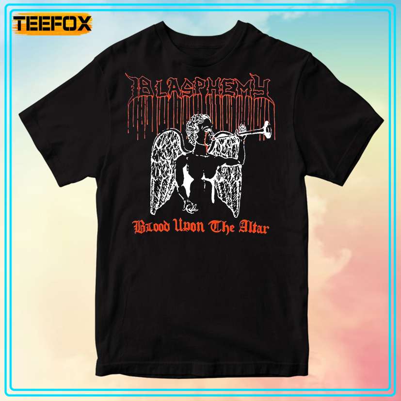 Blasphemy Blood Upon The Altar T-Shirt