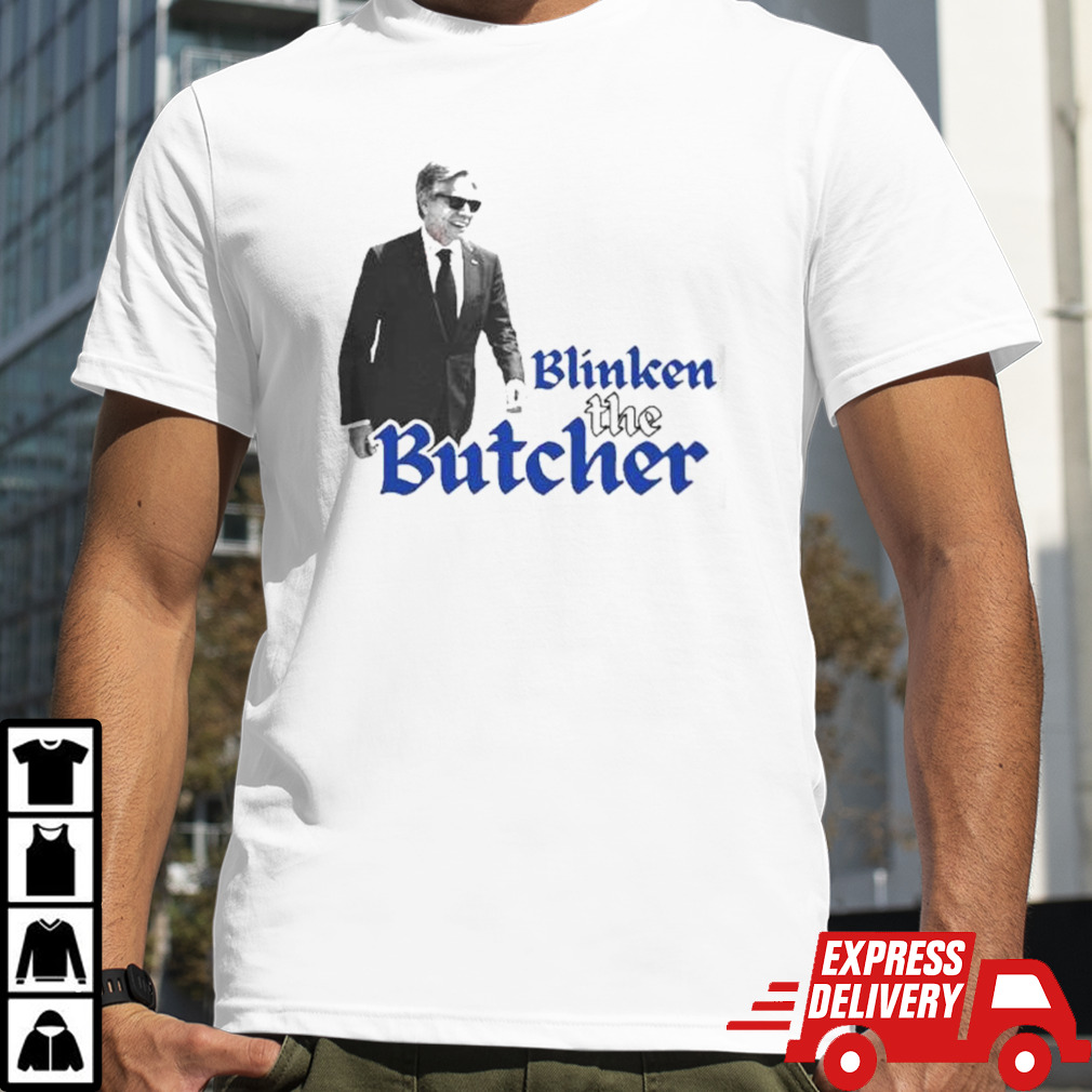 Blinken the Butcher Ceasefire Now Palestine, Gaza  shirt