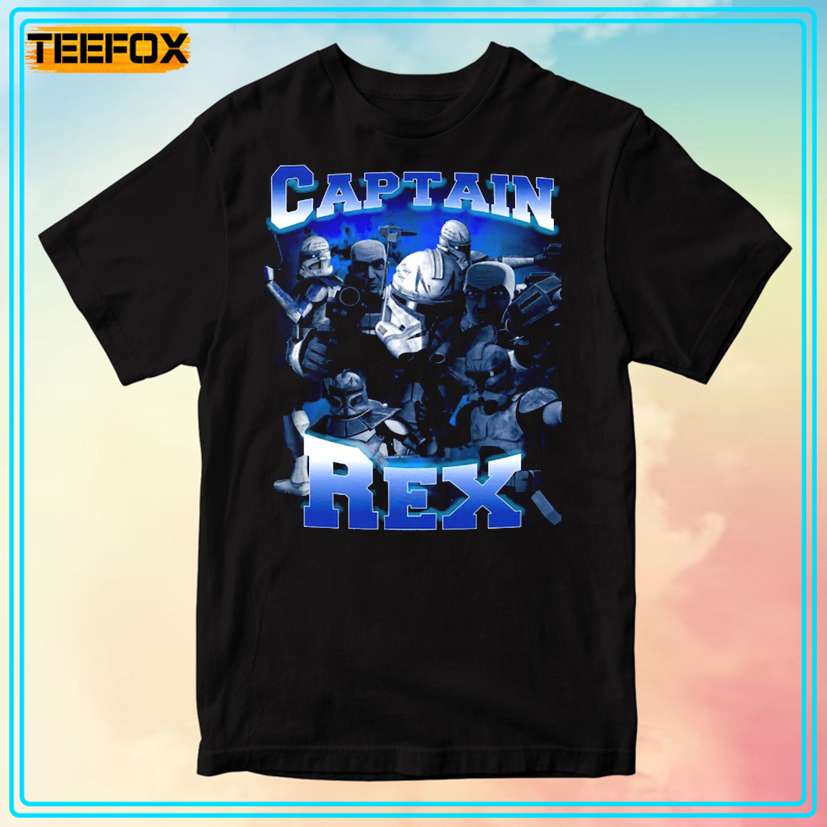 Captain Rex Star Wars The Clone Wars T-Shirt