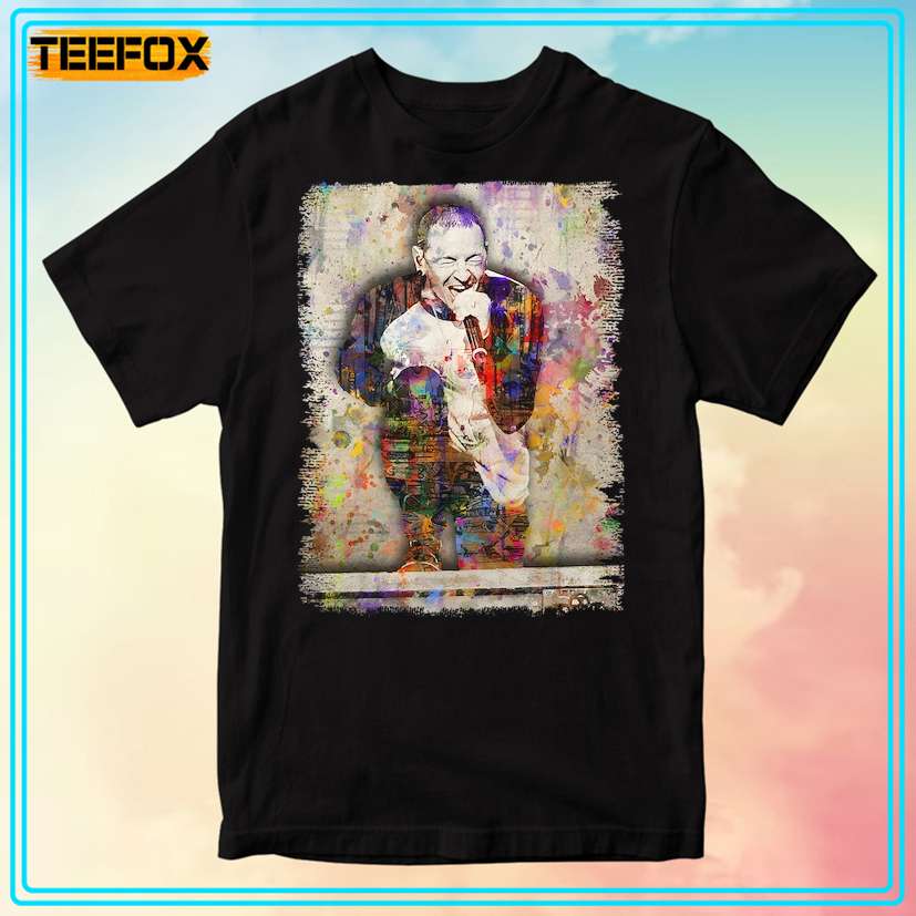 Chester Bennington Vocal Music Pop T-Shirt