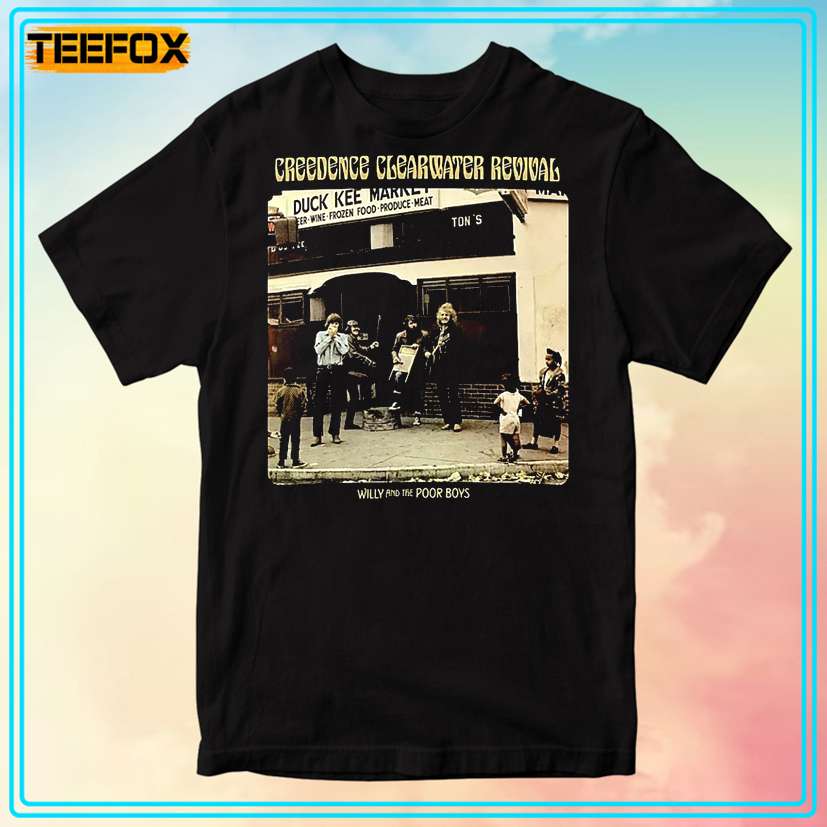 Creedence Clearwater Revival Willy and the Poor Boys T-Shirt