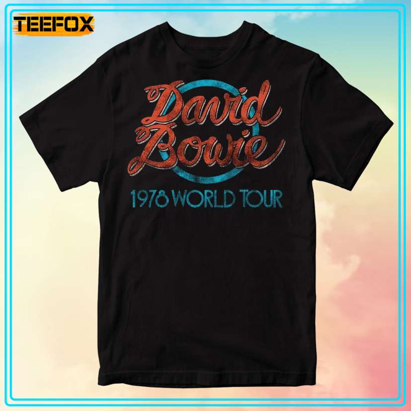 David Bowie World Tour 1978 Unisex T-Shirt