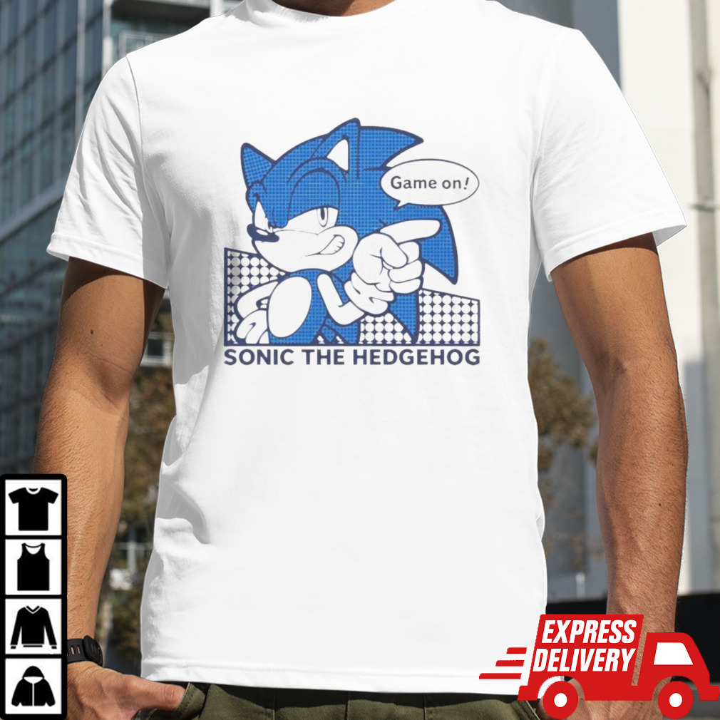 Sonic The Hedgehog Game On Shirt