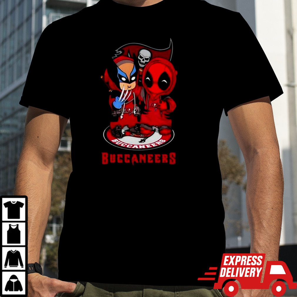 Tampa Bay Buccaneers Marvel Wolverine Deadpool True Friends 2024 T-shirt