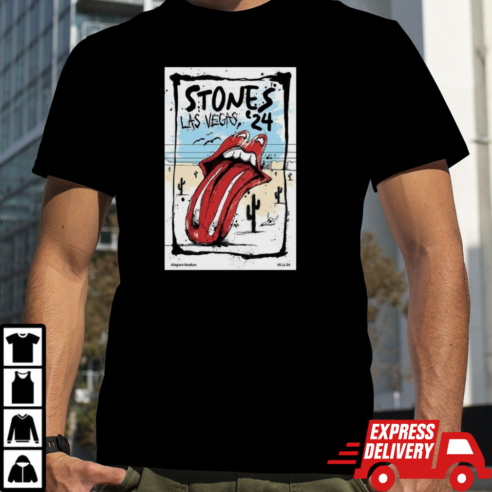 The Rolling Stones Allegiant Stadium Las Vegas, Nv May 11 2024 T-shirt