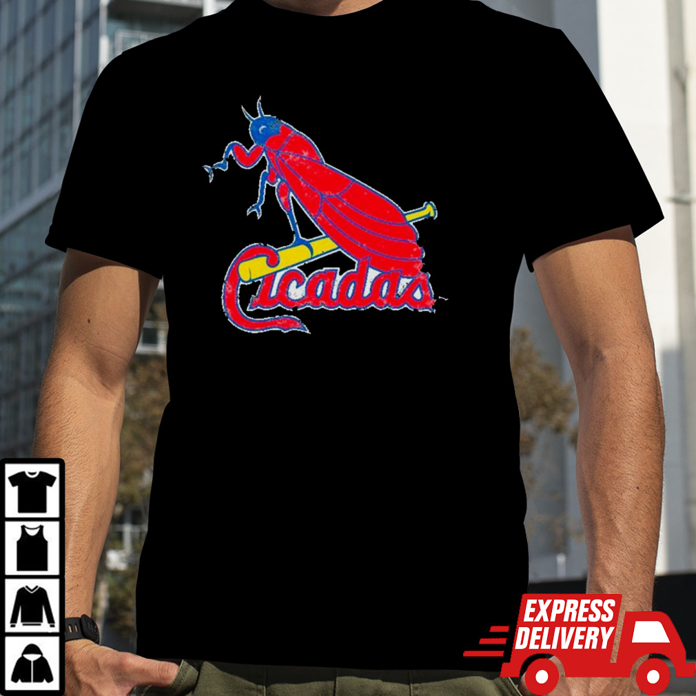 The St. Louis Cicadas baseball team shirt