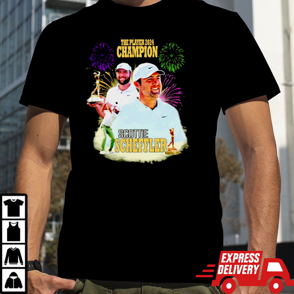 The player 2024 champion Scottie Scheffler shirt