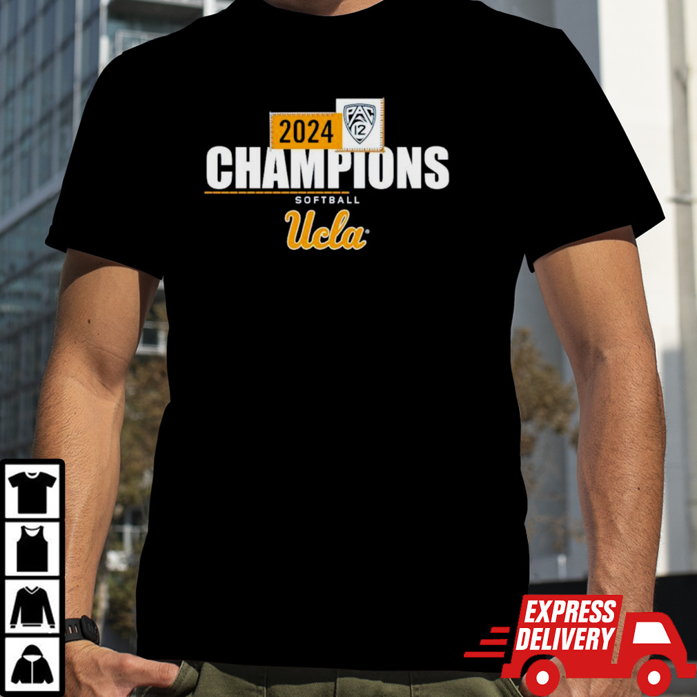 UCLA Bruins 2024 PAC-12 Softball Regular Season Champions shirt