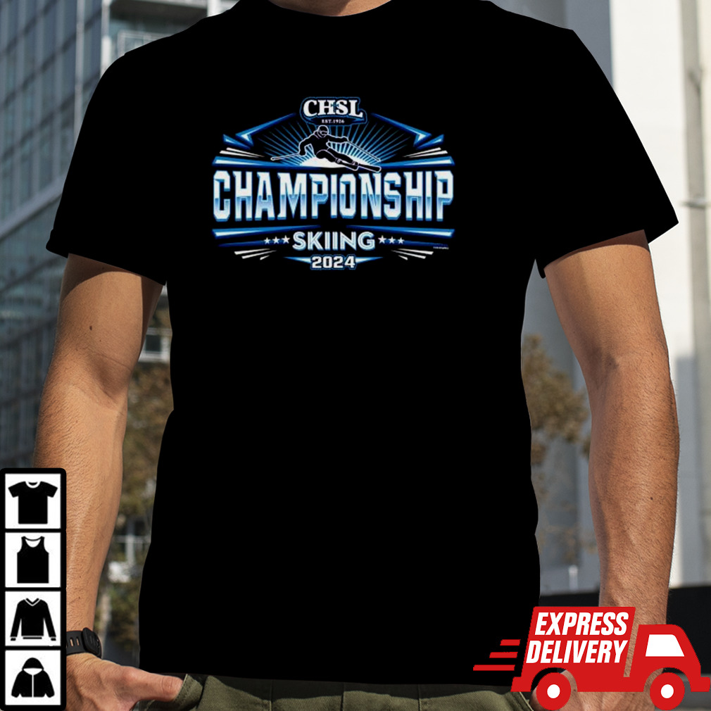 2024 CHSL Skiing Championship Shirt