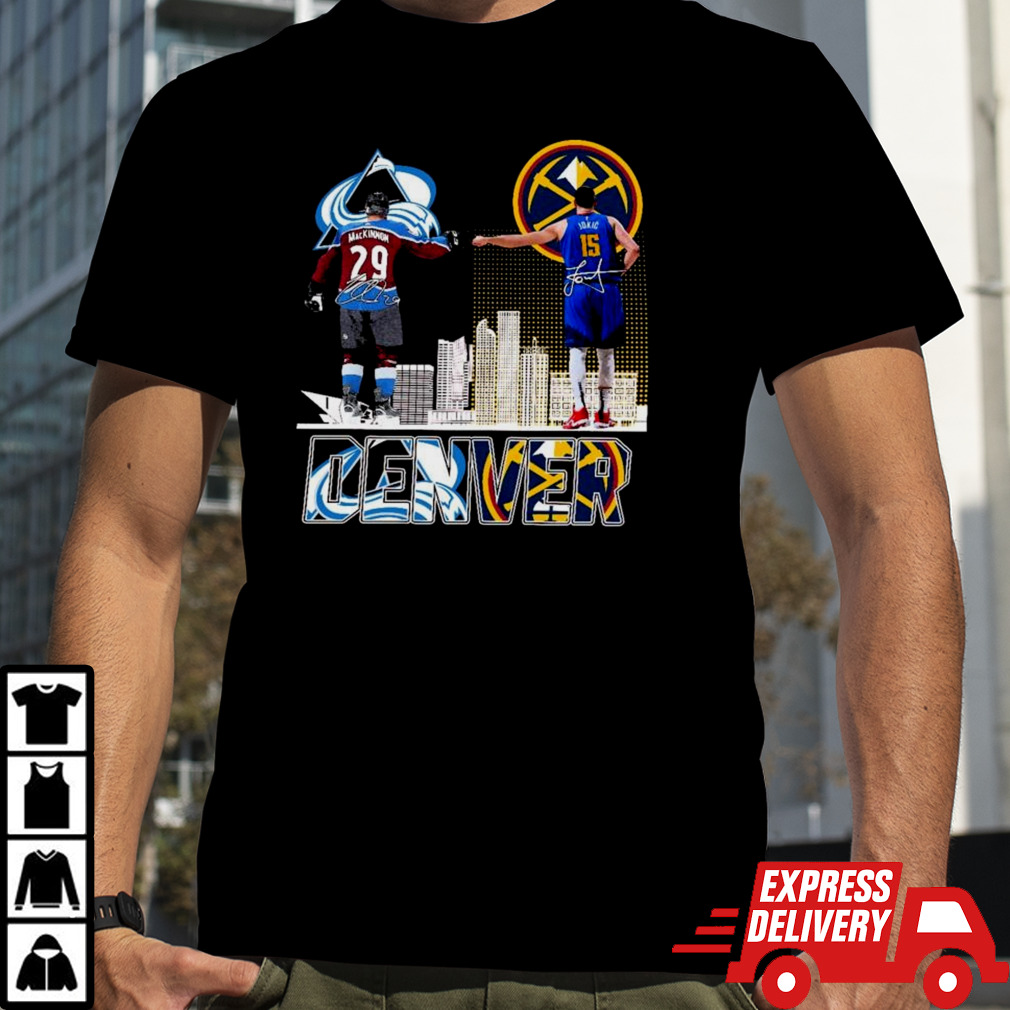 2024 Denver Mackinnon And Jokic shirt