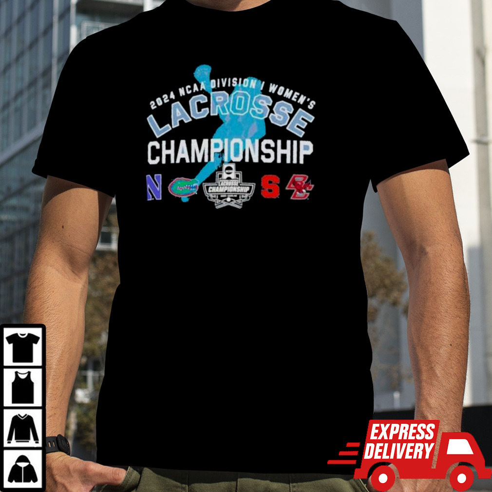 2024 Division I Women’s Lacrosse Championship Four Team Shirt