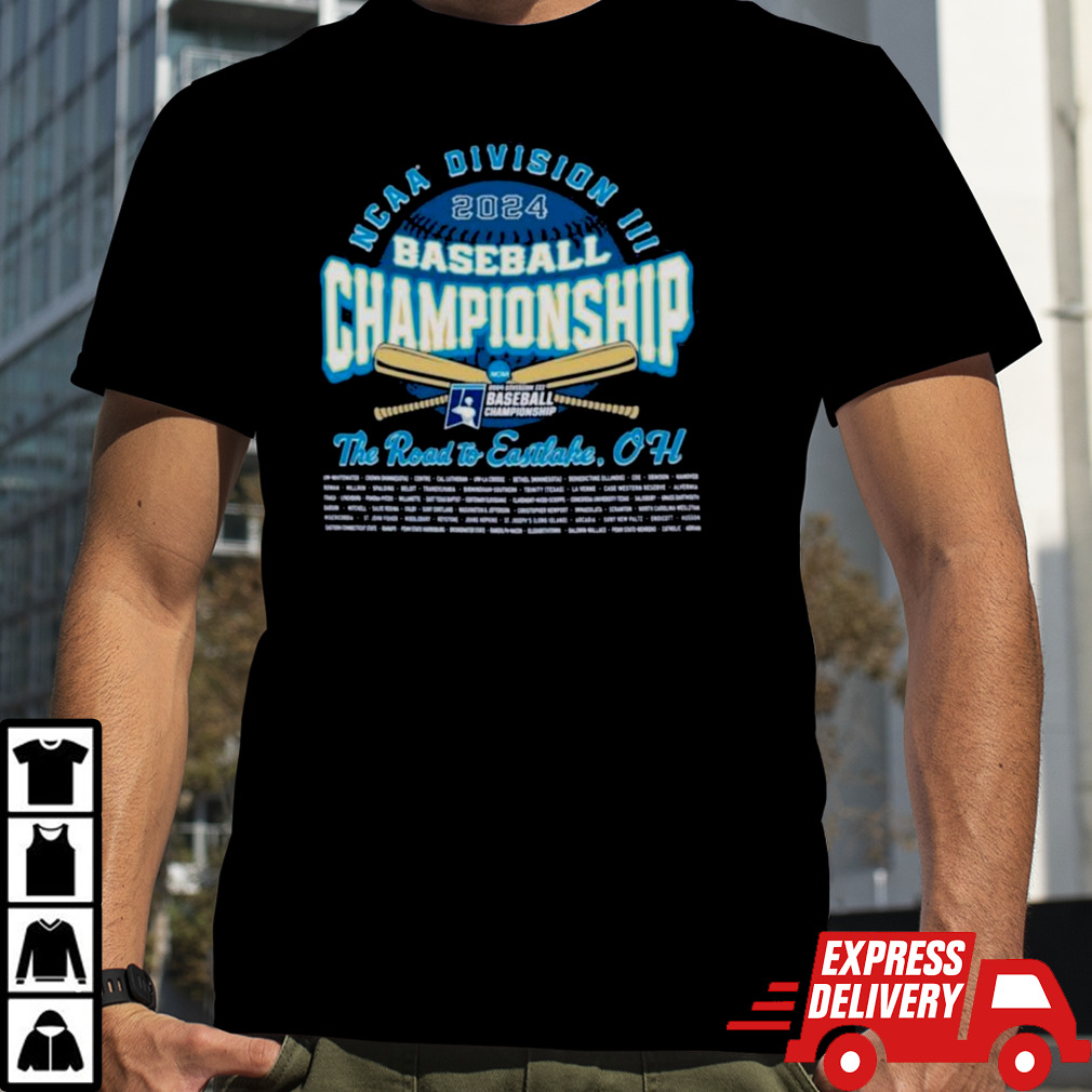 2024 NCAA Division III Baseball Regionals Championship Shirt