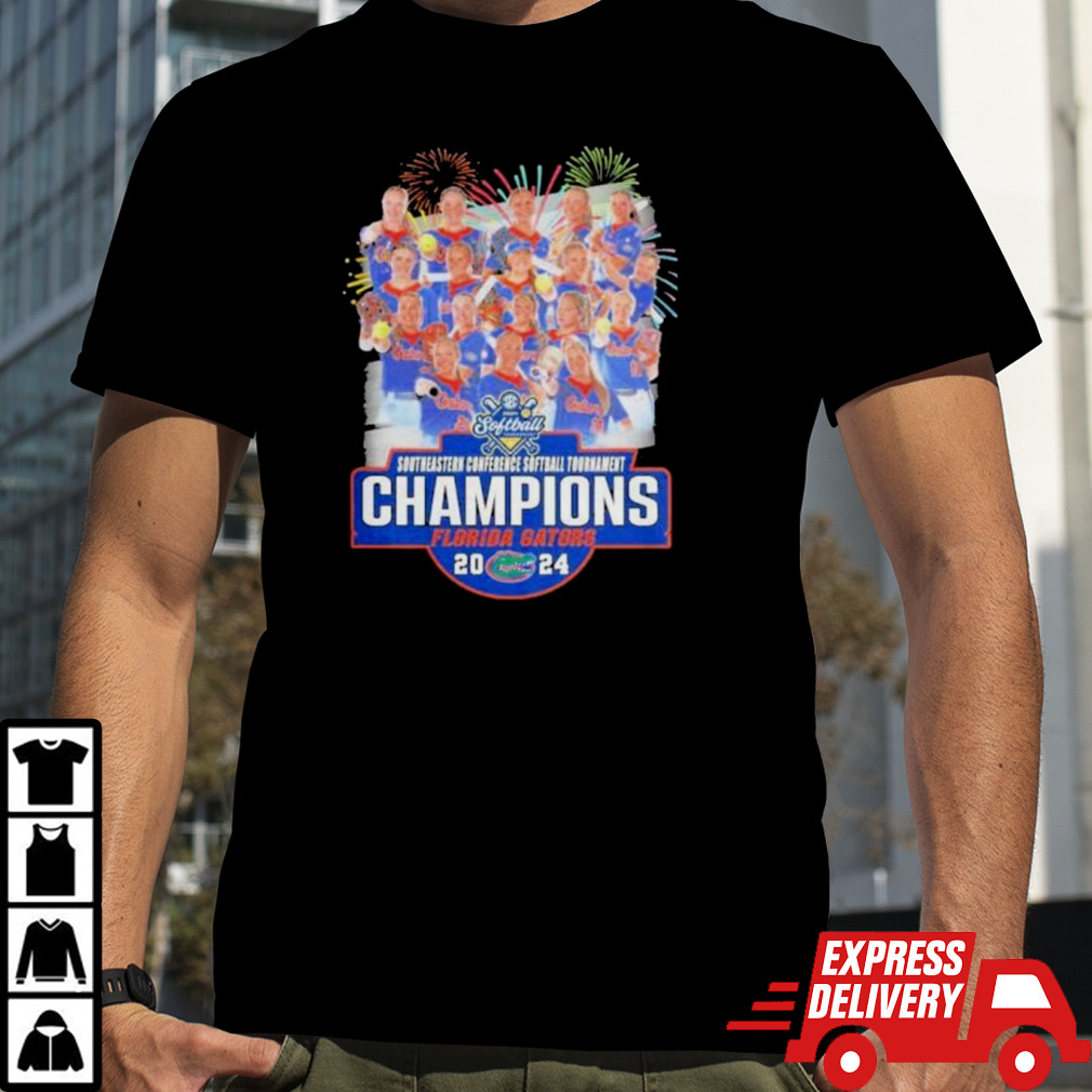 2024 Southeastern Conference Softball Tournament Champions Florida Gators Team Shirt