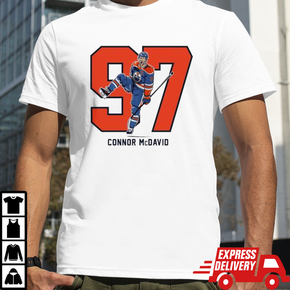 Connor McDavid Edmonton Oilers 97 Hockey Shirt