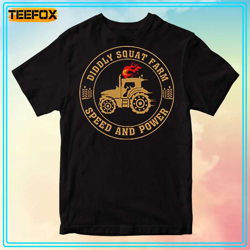 Diddly Squat Farm Speed And Power Tractor T-Shirt