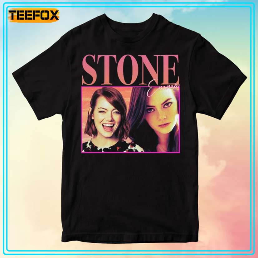 Emma Stone 90's Retro Style T-Shirt