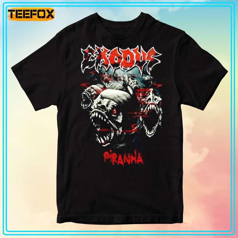 Exodus Piranha Music T-Shirt