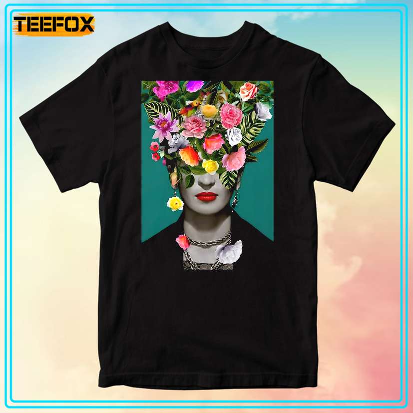 Frida Kahlo Beautiful Flowers T-Shirt