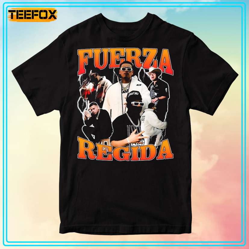 Fuerza Regida Band Music T-Shirt