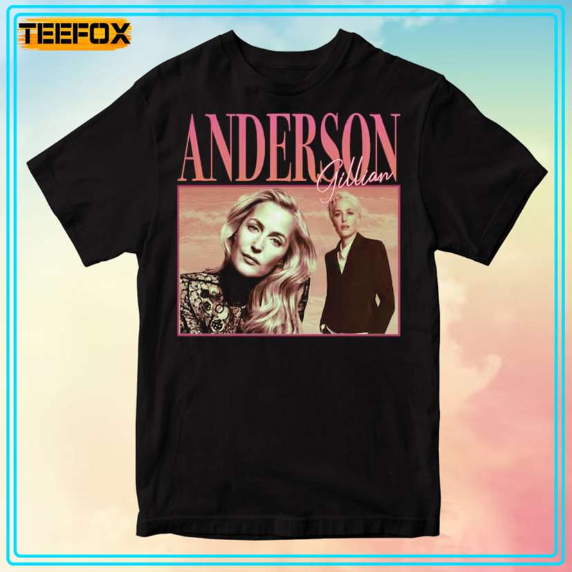 Gillian Anderson 90's Retro Style T-Shirt