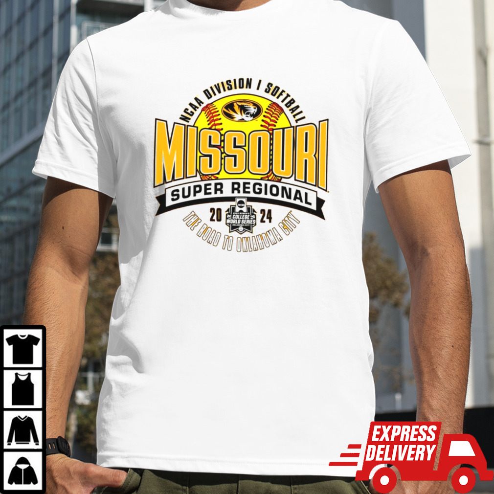 Missouri Tigers 2024 NCAA Division I Softball Super Regional – Columbia shirt