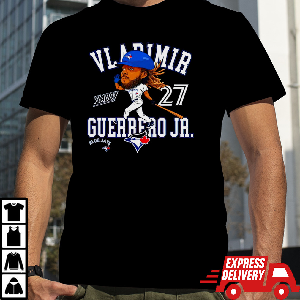 Vladimir Guerrero Jr. Toronto Blue Jays caricature shirt