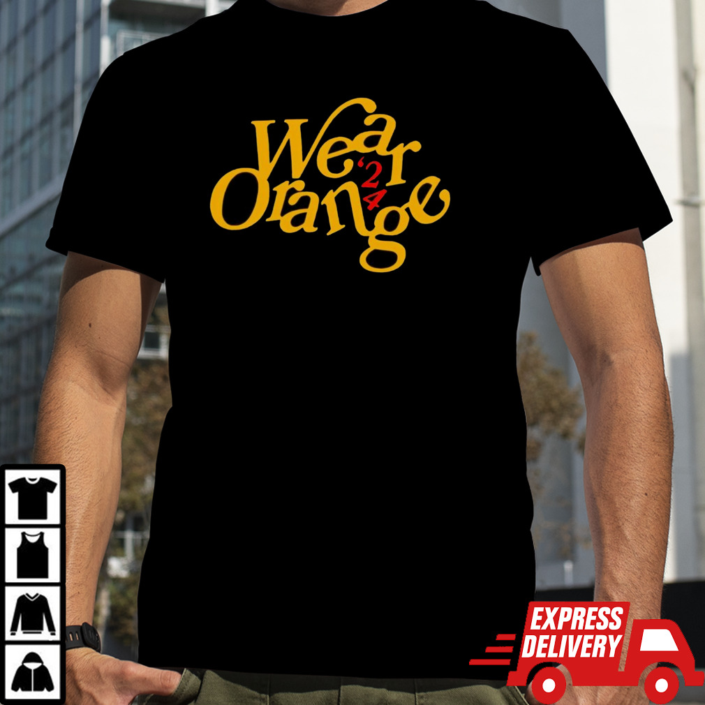 Wear Orange 2024 shirt