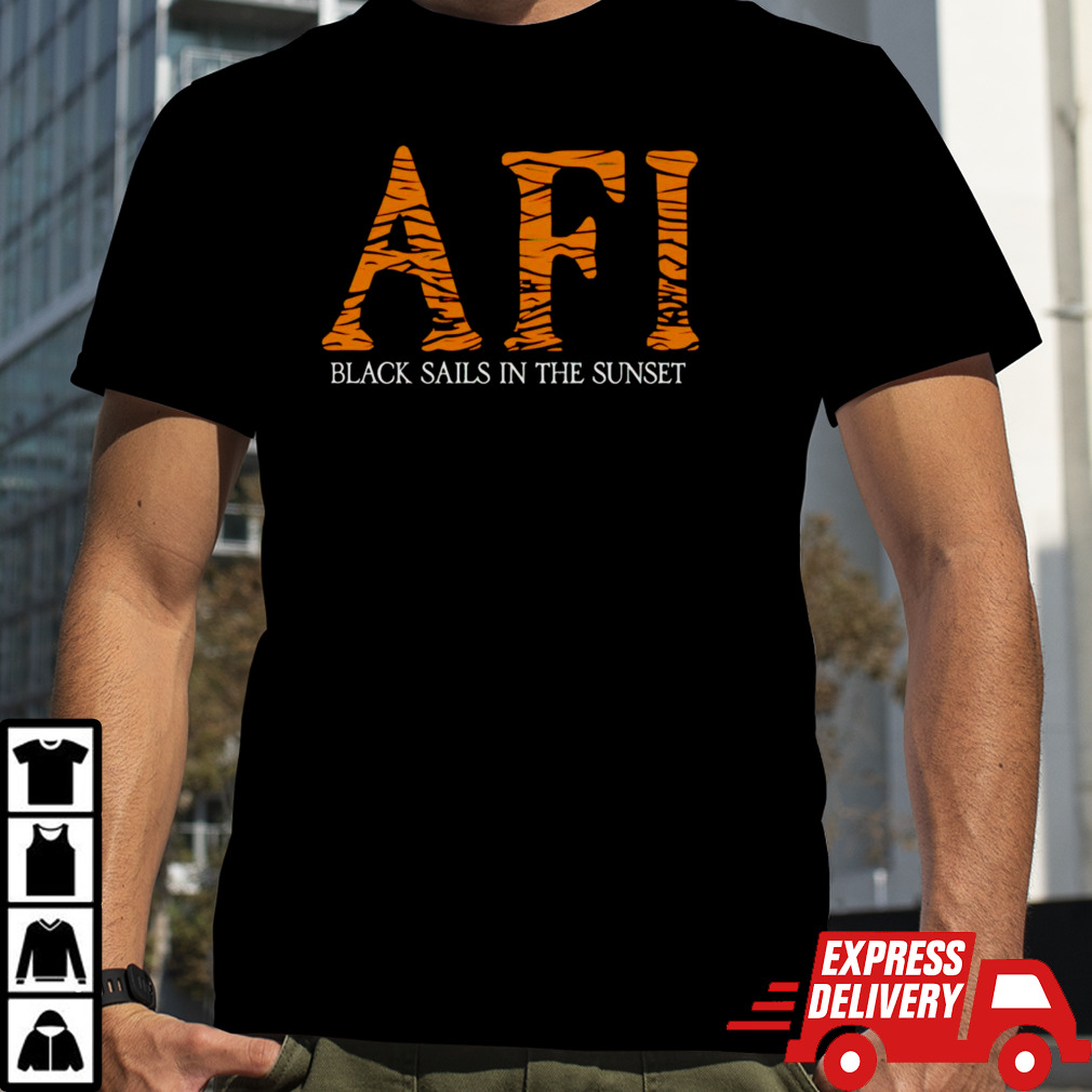 AFI black sails in the sunset shirt