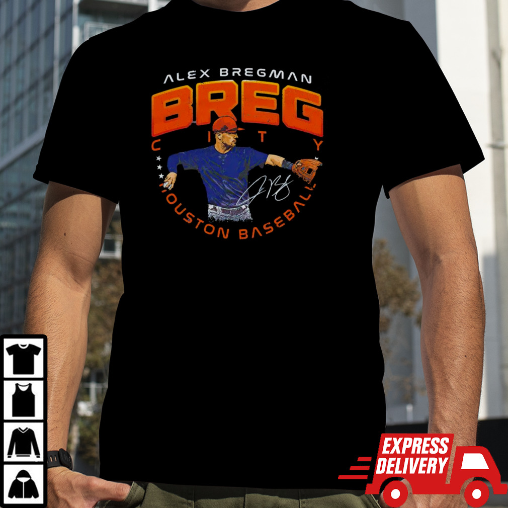 Alex Bregman Houston Astros Breg signature shirt