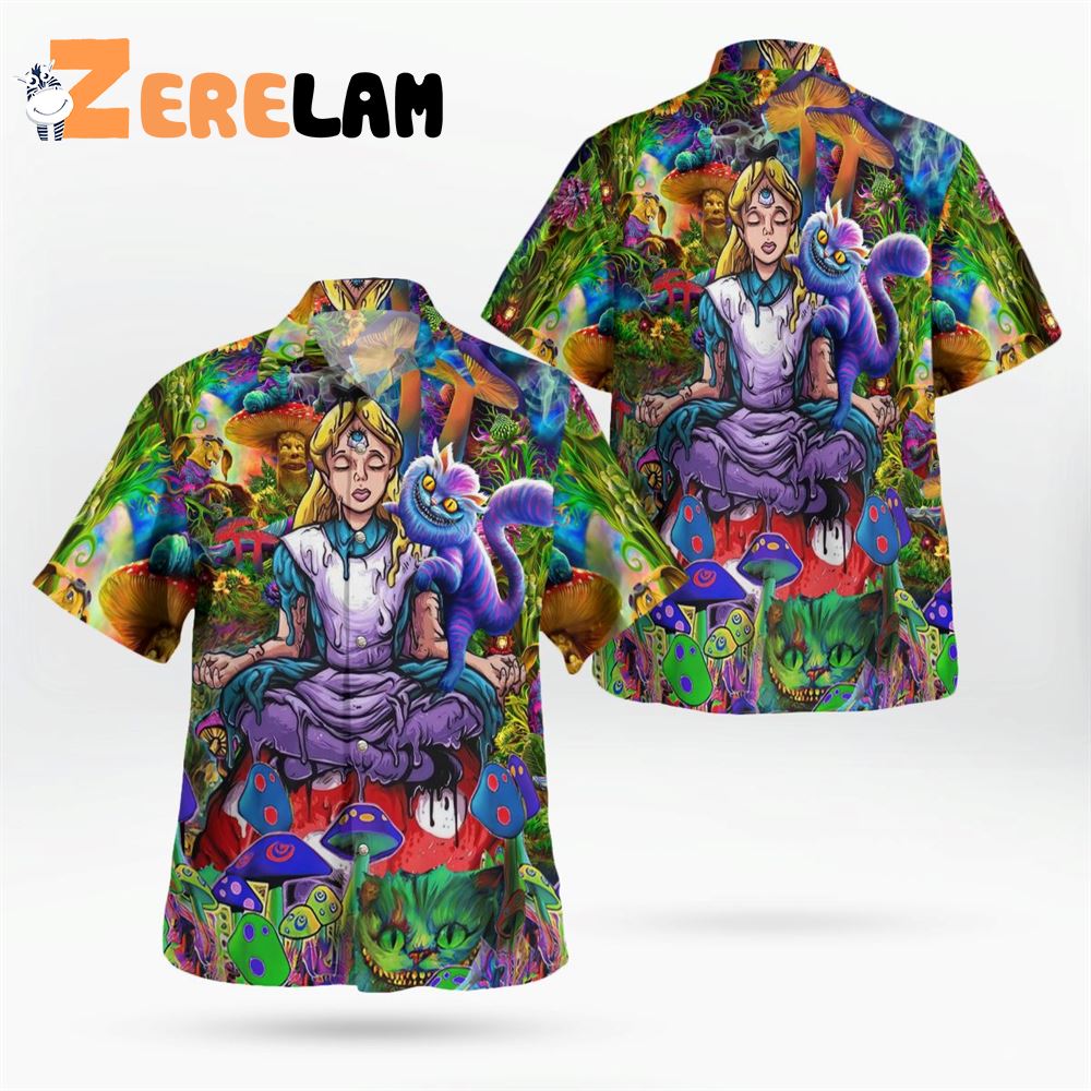 Alice In Wonderland Hawaiian Shirt