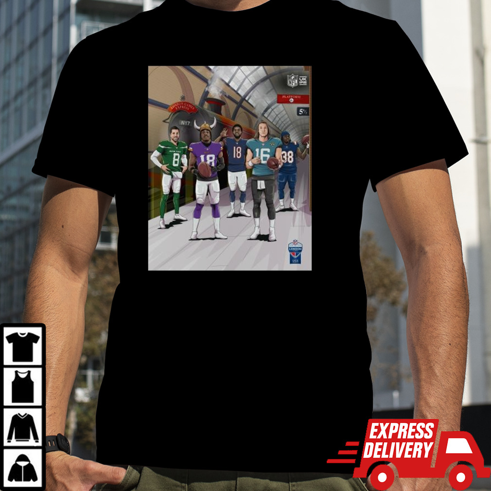 All Aboard The NFL 2024 London Games Express shirt