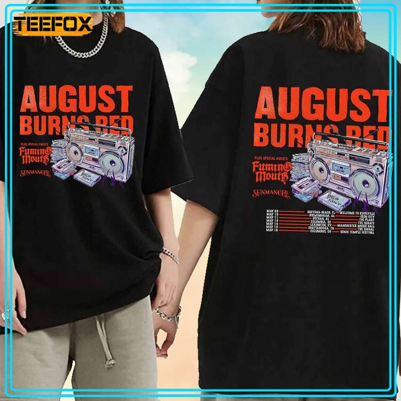 August Burns Red Mini Tour 2024 Concert Music T-Shirt