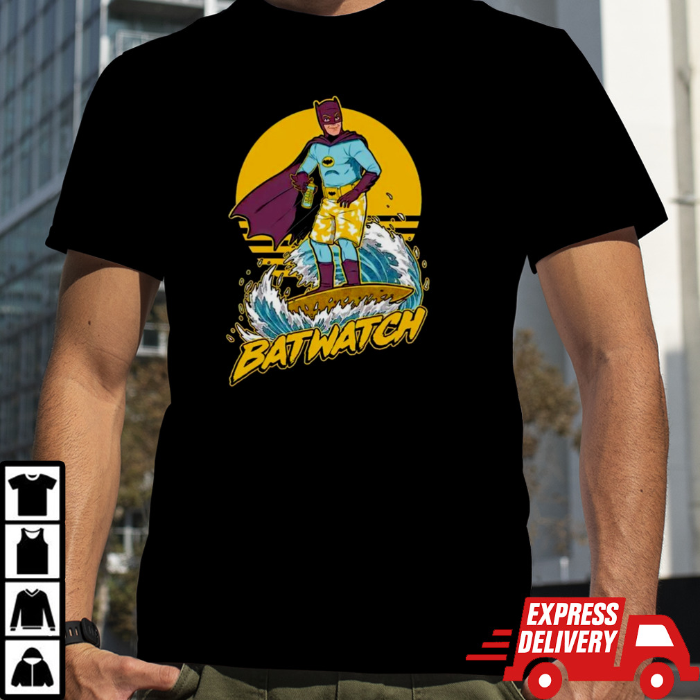 Batman surfing Batwatch beach summer shirt