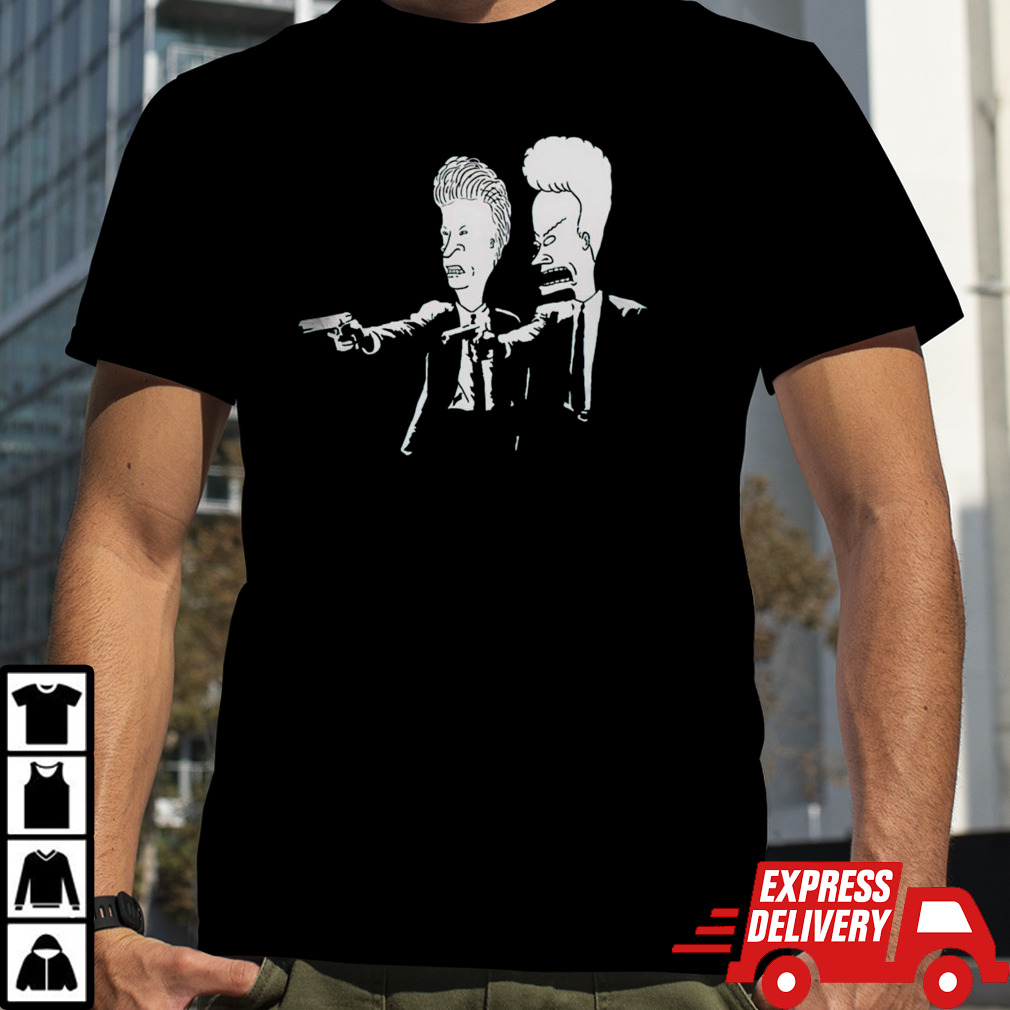 Beavis and Butt-Head poop fiction shirt