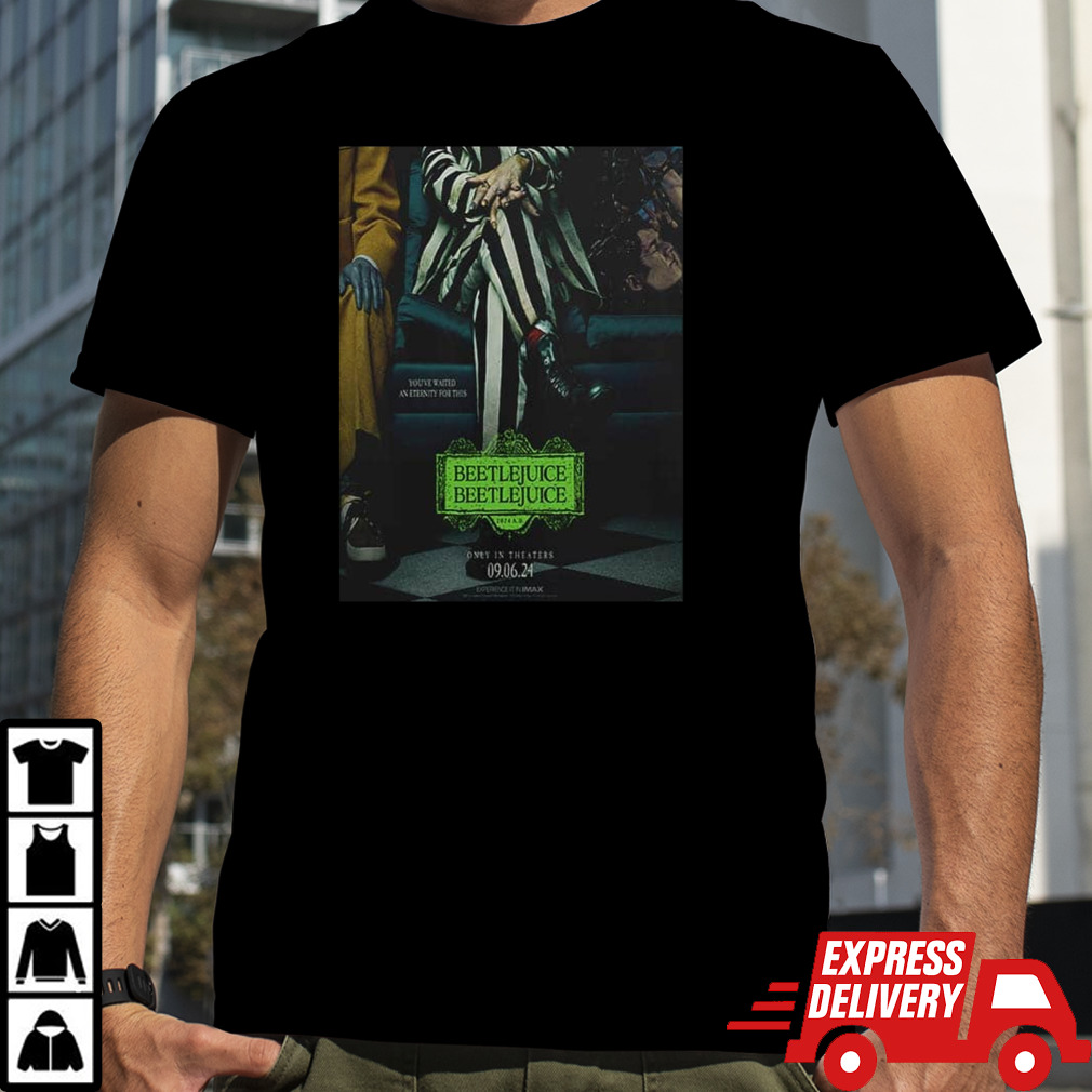 Beetlejuice Beetlejuice Film 2024 Official Releasing Only In Theaters On September 6 shirt