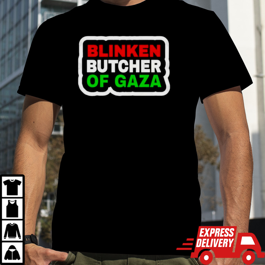 Blinken Butcher Of Gaza T-Shirt