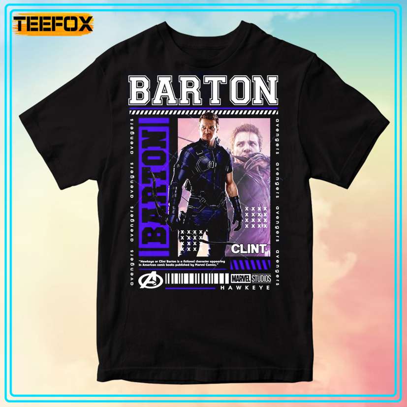 HAWKEYE Jeremy Renner, Clint Barton T-Shirt