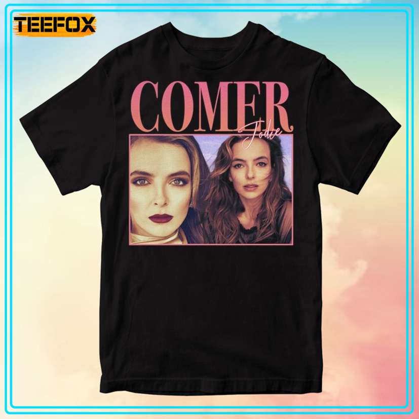 Jodie Comer 90's Retro Style T-Shirt