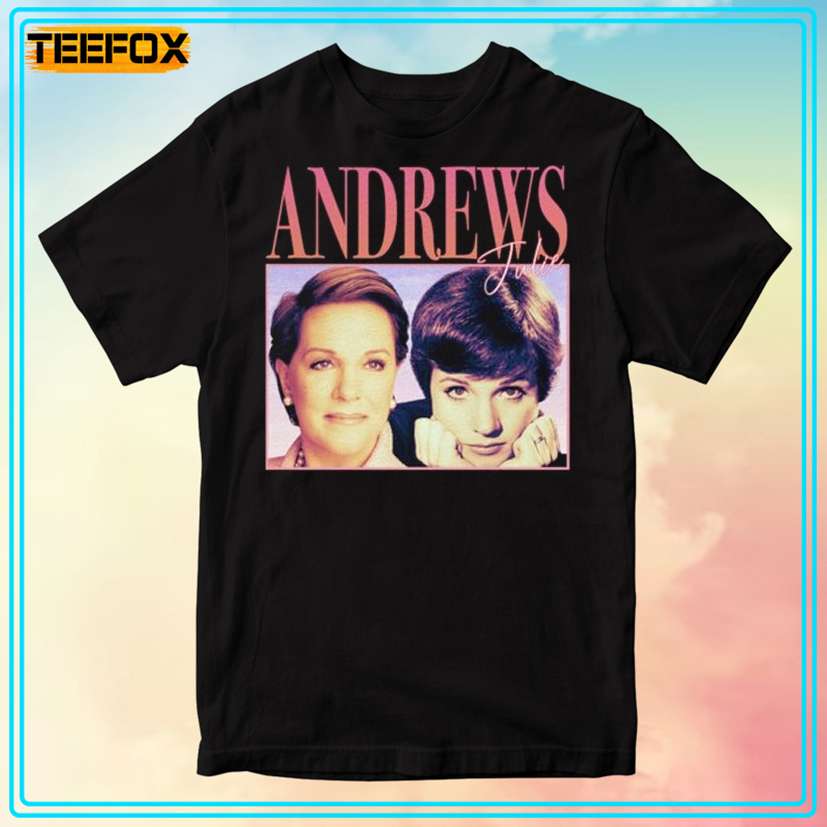 Julie Andrews 90's Retro Style T-Shirt