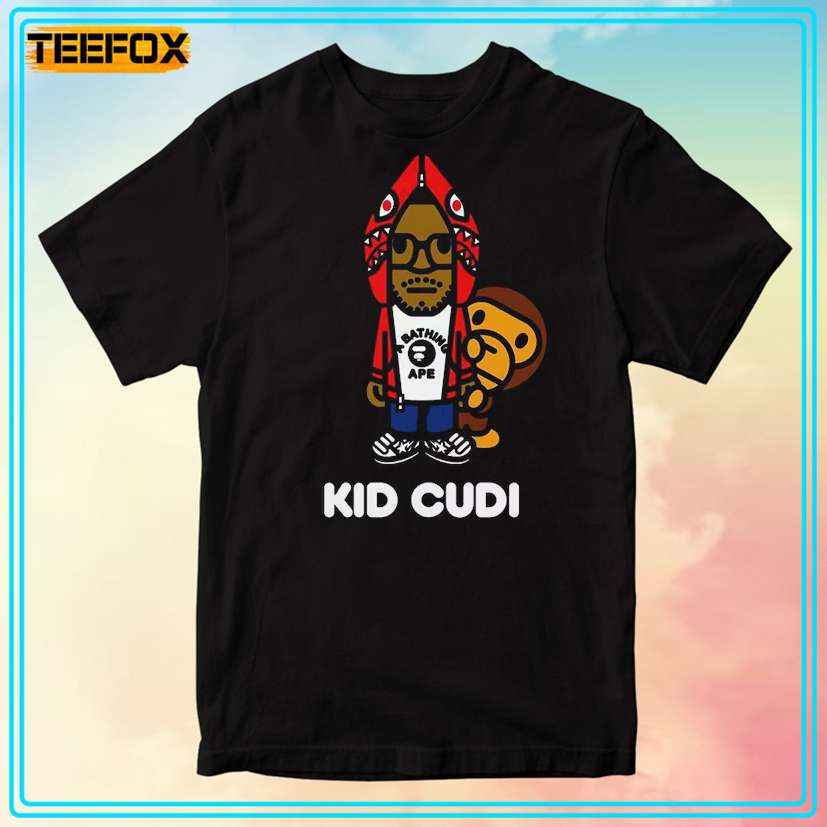 Kid Cudi with Monkey T-Shirt