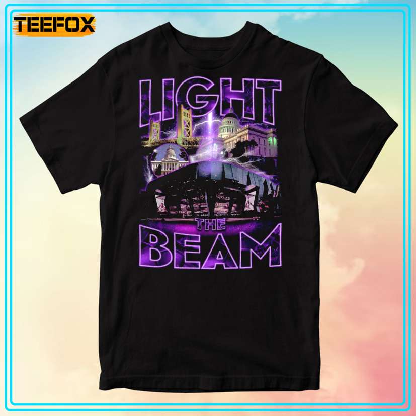 Light the Beam Sacramento Kings, Beam Team T-Shirt