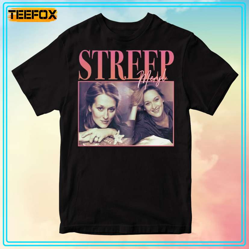 Meryl Streep 90's Retro Style T-Shirt