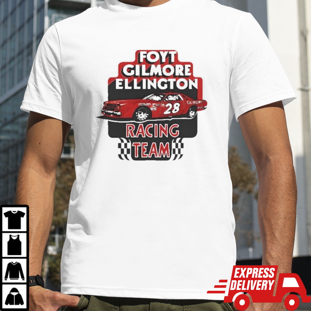 Official Foyt Gilmore Ellington Racing Team Shirt