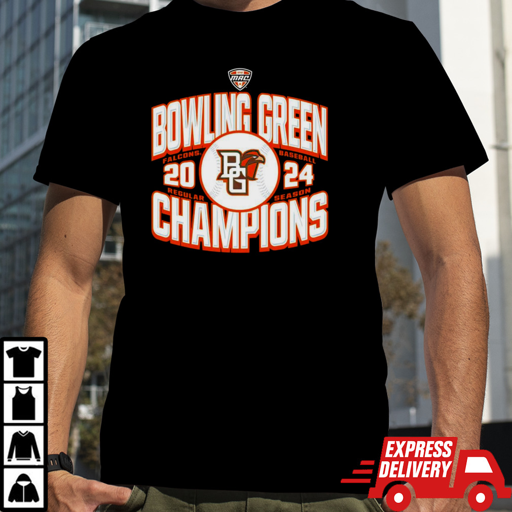 Bowling Green Falcons 2024 Baseball Regular Season Champions shirt